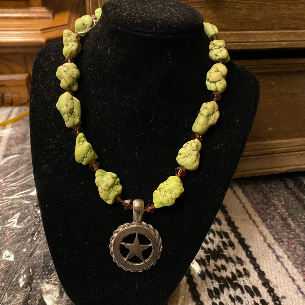 Natural stone Necklace 😍